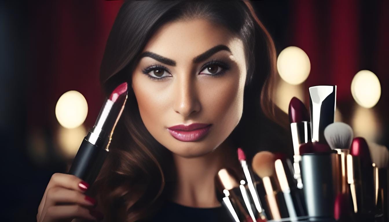Make up Anna Barone: rossetti e pennelli professionali
